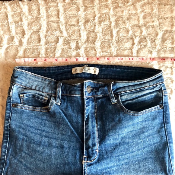 A&F High Waisted Stretch Skinny Jeans - Picture 5 of 6